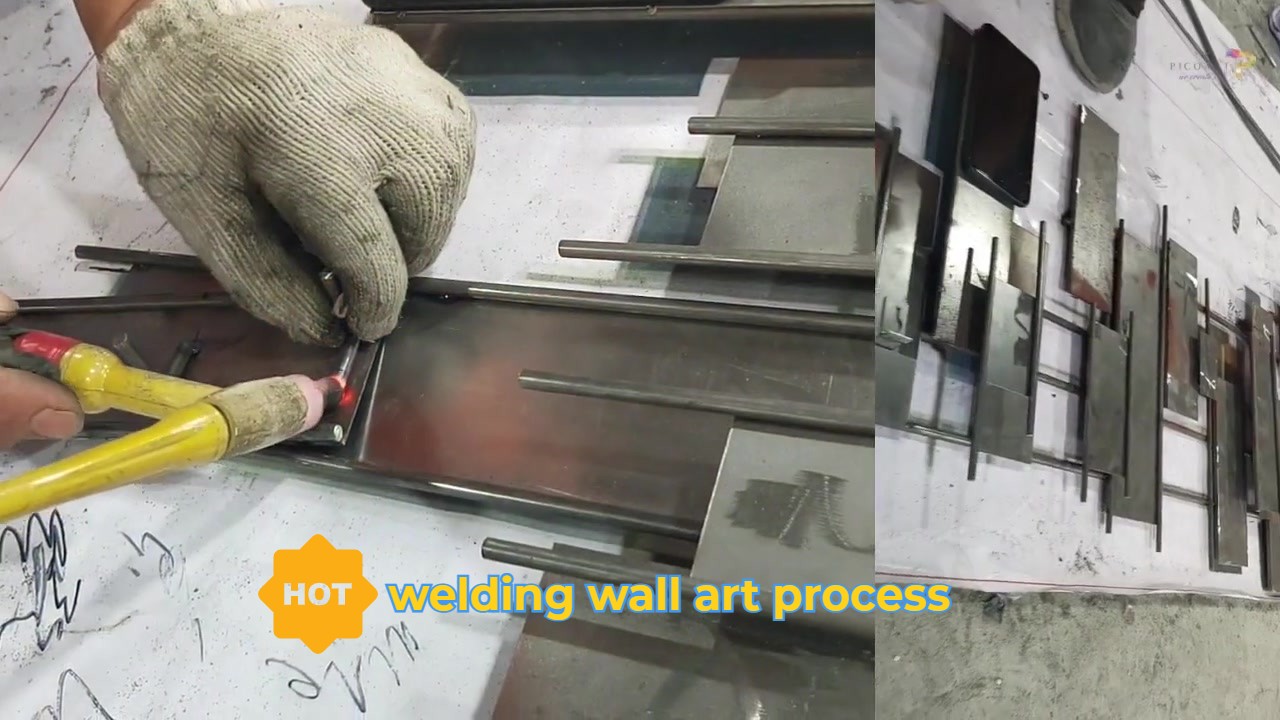 Show you the process technology of customized stainless steel wall art