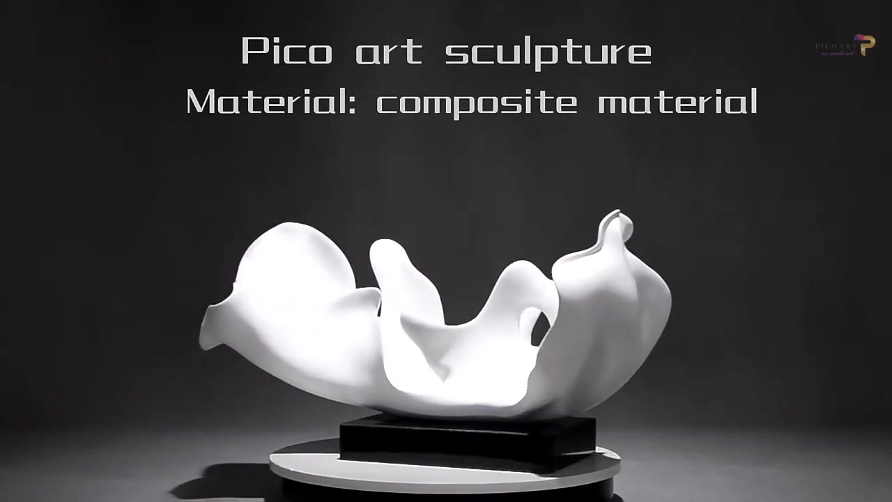 Abstract Modern Sculpture: Elevate Your Living Room, Office, or Hotel Room Aesthetic with Artistic Flair