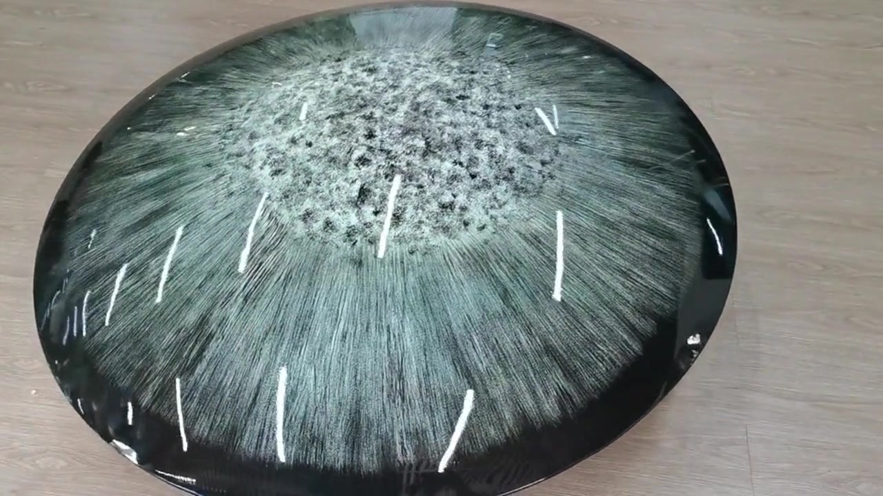 Transparent Resin Craft Process Note