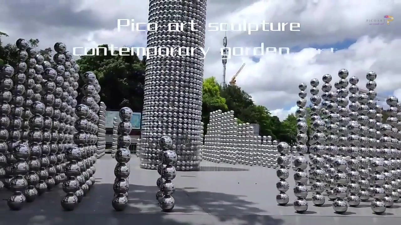 Mirror-Polished Stainless Steel Sphere Feature for Architectural Display