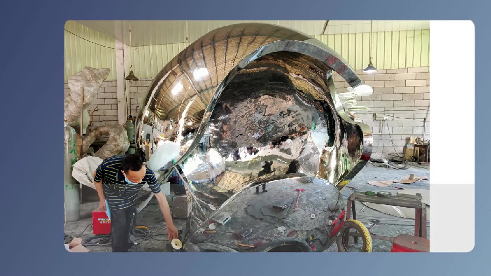 Modern Abstract Stainless Steel Art Sculpture for Outdoors Products | Pico Art