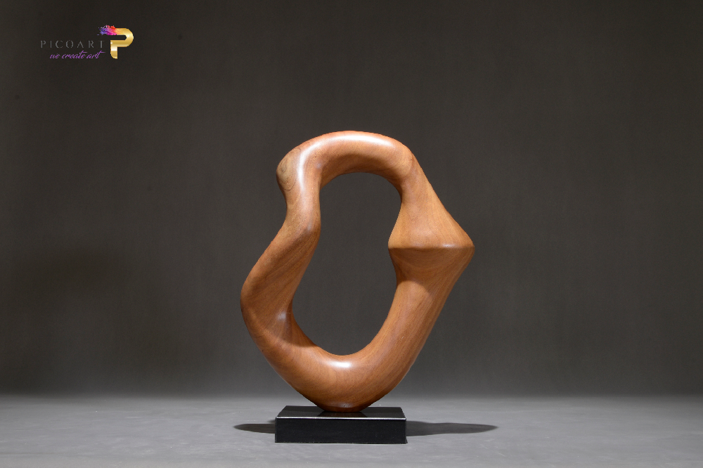 Dance of the Wood Heart Composite Sculpture